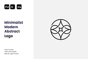 Minimalist Modern Abstract Logo, a Branding & Logo Template by Luxury Logos (Thumbnail 1 of 4)