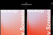 Gallery Screens Mockup, an Advertising Mockup by PixelPiknik (Thumbnail 3 of 3)