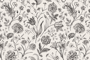 Classic. Seamless Patterns