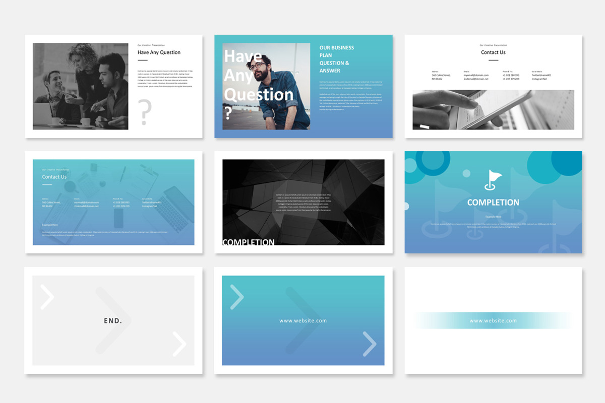Business Plan PowerPoint Template, a Presentation Template by WhiteGraphic (Photo 48 of 50)