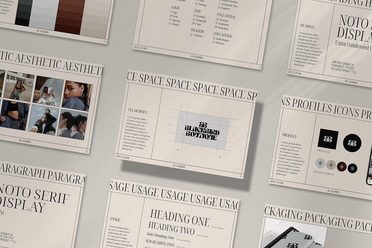 Morena Brand Style Guide, a Presentation Template by Peaches Design (Photo 7 of 7)