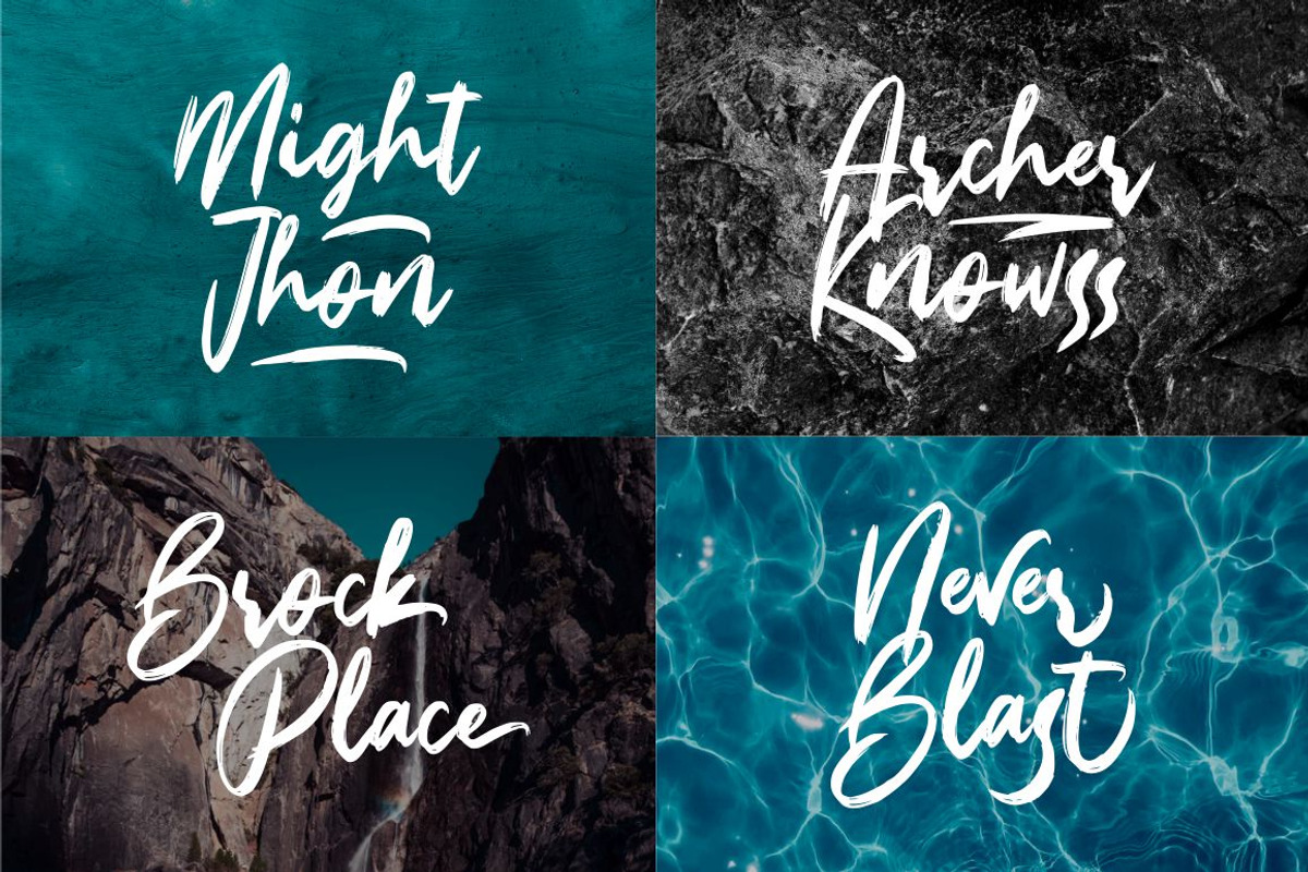 Bassheads - Hand-drawn Font preview 2