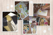 Spring bulbous flowers watercolor, an Object Illustration by DemiLena (Thumbnail 2 of 12)