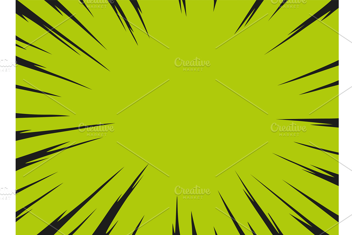 Comic book background, an Illustration by Things for designers