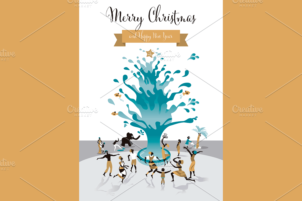 Christmas Cards and Banners Bundle, a Seasonal Illustration by ÁRTICA (Photo 9 of 19)