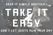 Ebox - Futuristic Display Font, a Sans Serif Font by overlaytemplates (Thumbnail 3 of 5)