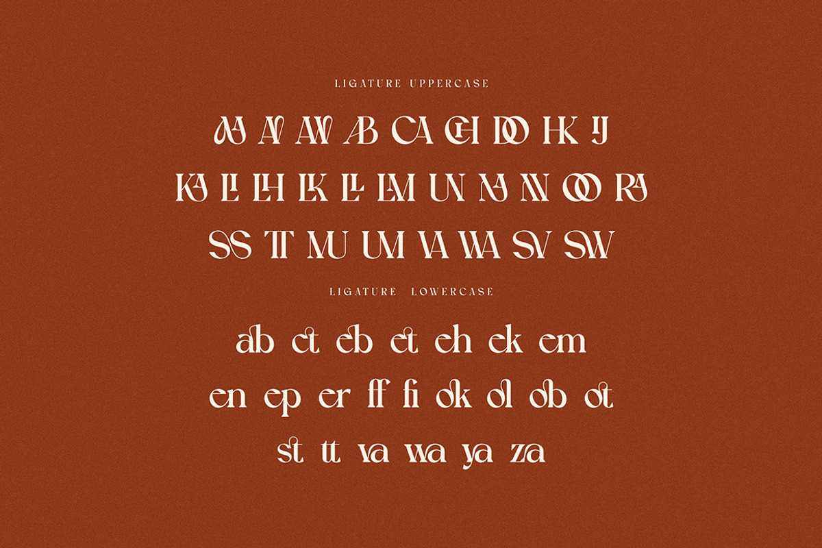 Sinderela Luxury Serif, a Serif Font by Cruzine (Photo 8 of 9)