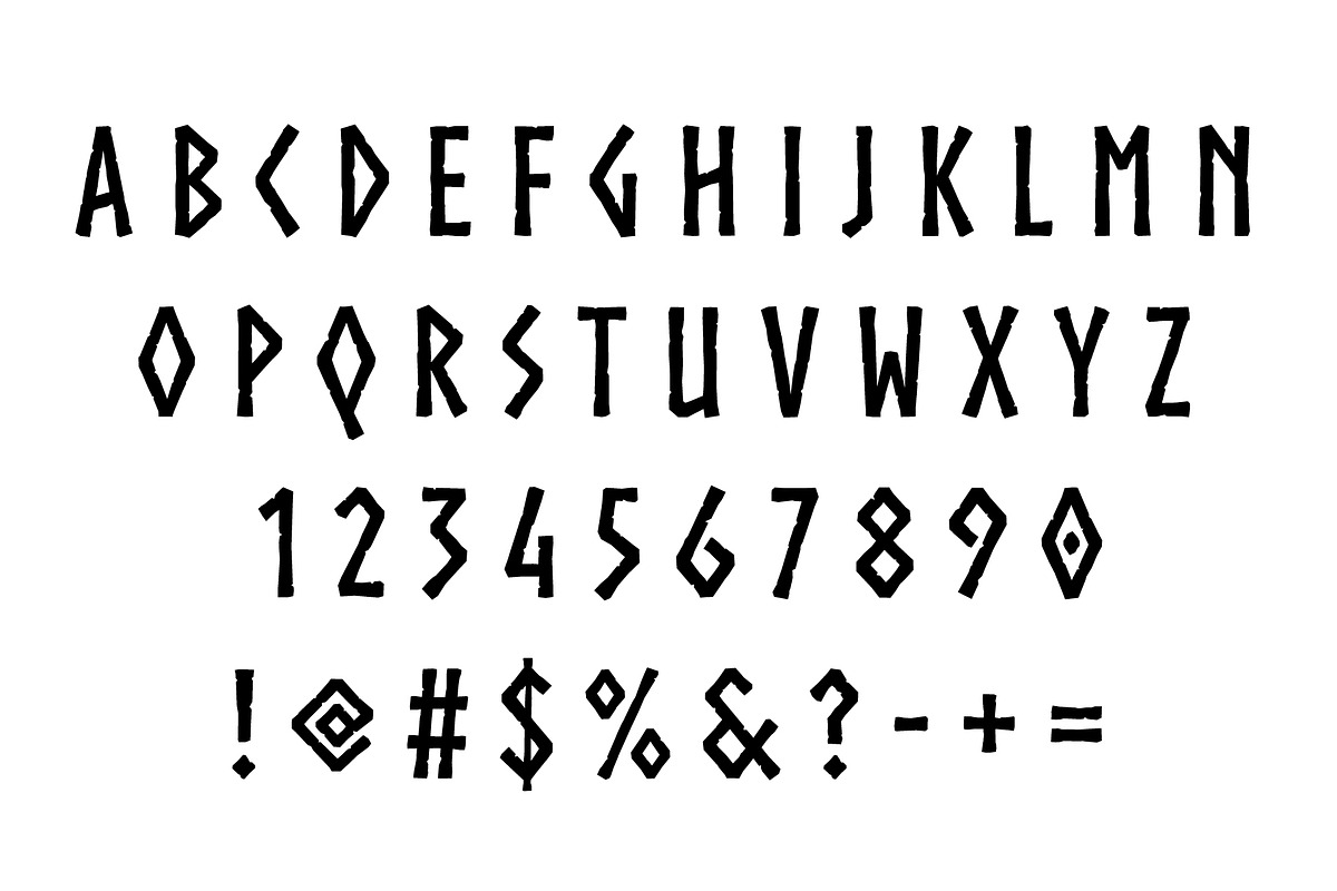 NORTHMAN, a Font by Loudoun Design Co. (Photo 2 of 5)