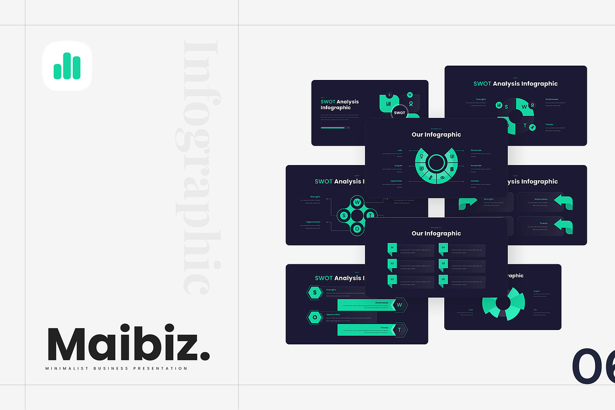 Maibiz – PowerPoint Template, a Presentation Template by Ermedia Studio (Photo 7 of 8)