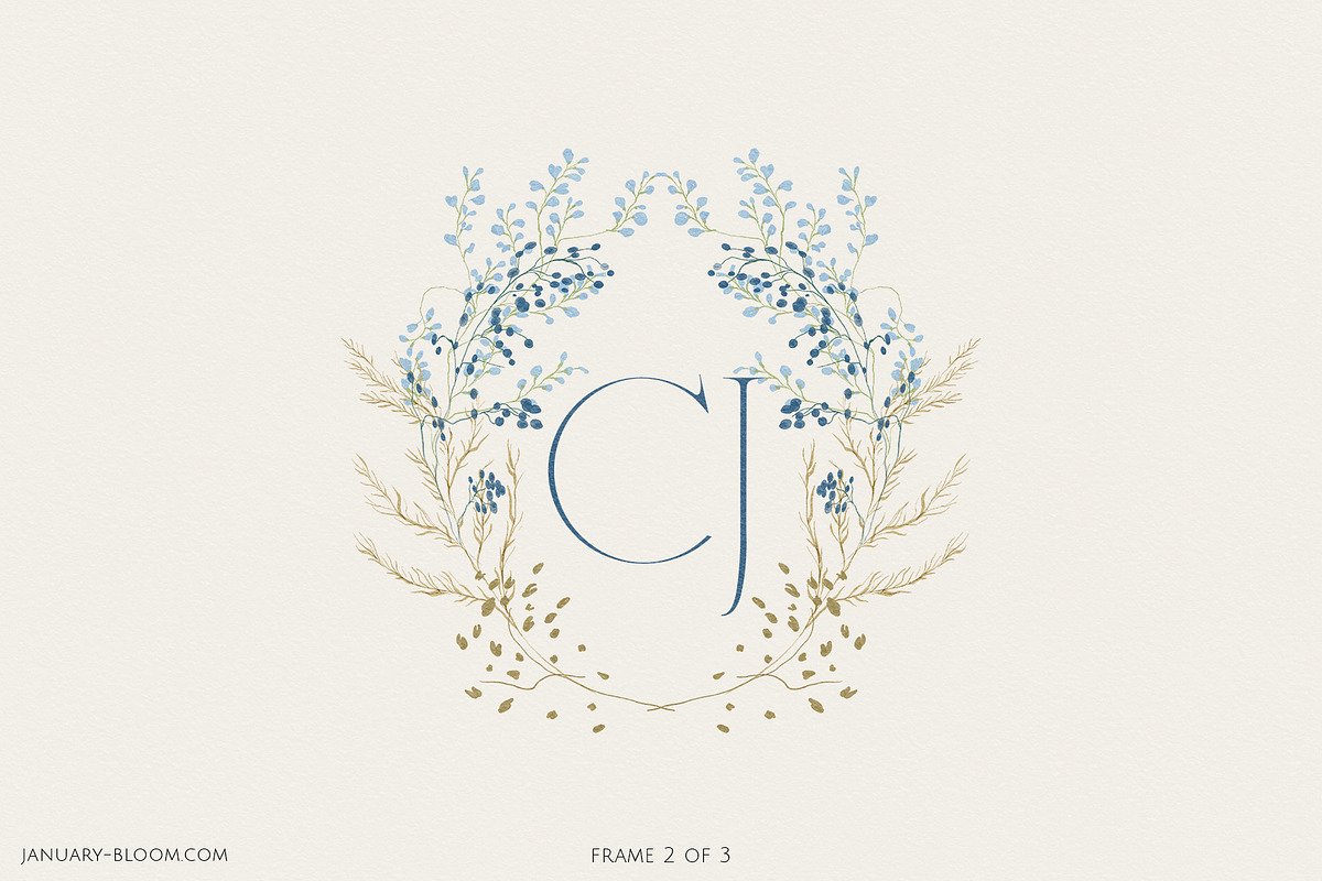 WILDER GARTEN delicate whimsy floral, a Decorative Illustration by January Bloom (Photo 4 of 27)