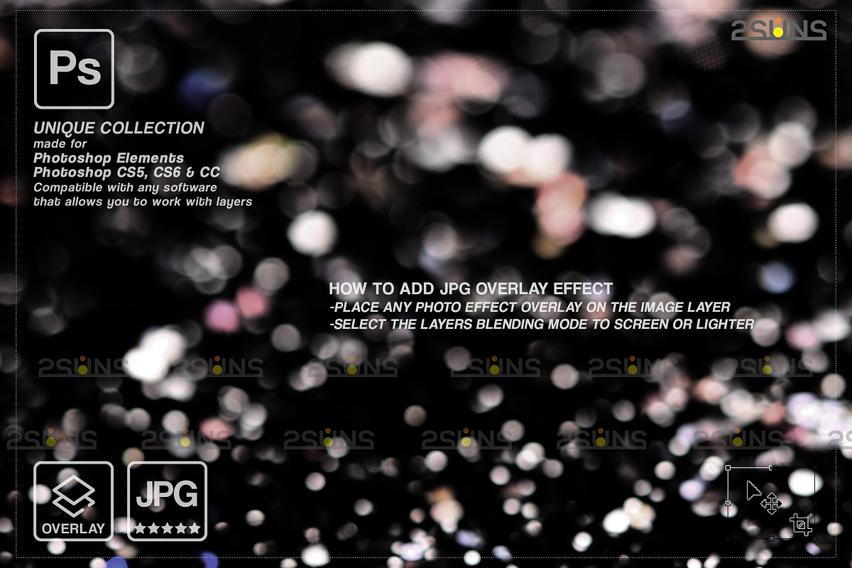 Gold bokeh overlay Photo overlays, an Object Graphic by 2SUNS (Photo 3 of 10)