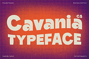 CS Cavania – Bold Font, a Sans Serif Font by Craft Supply Co. (Thumbnail 1 of 8)