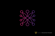 Abstract Flower Network Logo, a Branding & Logo Template by Vectorium Studio (Thumbnail 7 of 16)