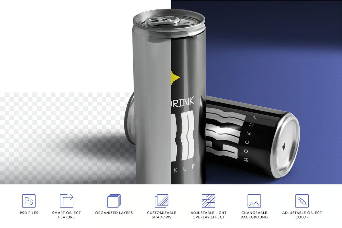 Can Mockup, a Product Mockup by megostudi0 (Photo 3 of 7)