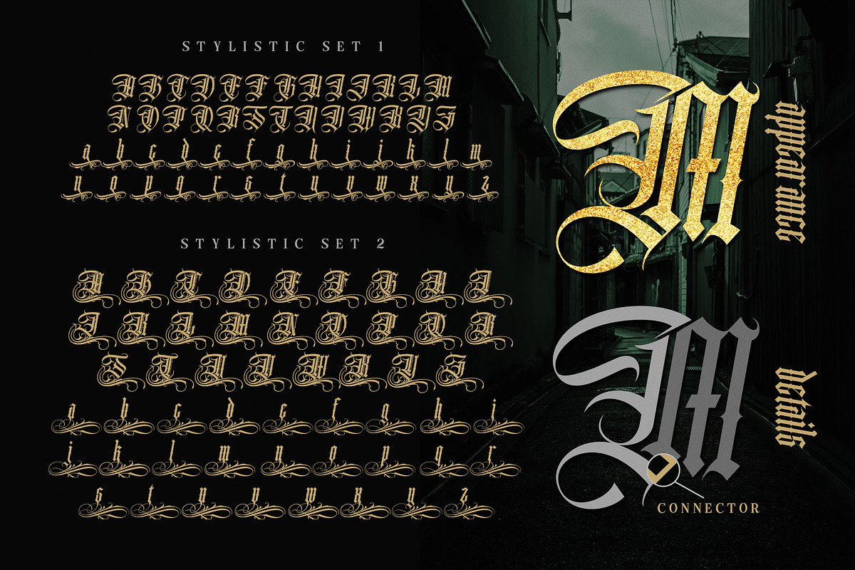 Black Famous Typeface, a Blackletter Font by alit design (Photo 8 of 20)