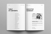 Business Plan Template, a Brochure Template by E-Type (Thumbnail 2 of 7)