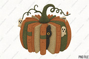Crochet Fall Book Pumpkin PNG, an Illustration by CraftArtStudio (Thumbnail 1 of 4)