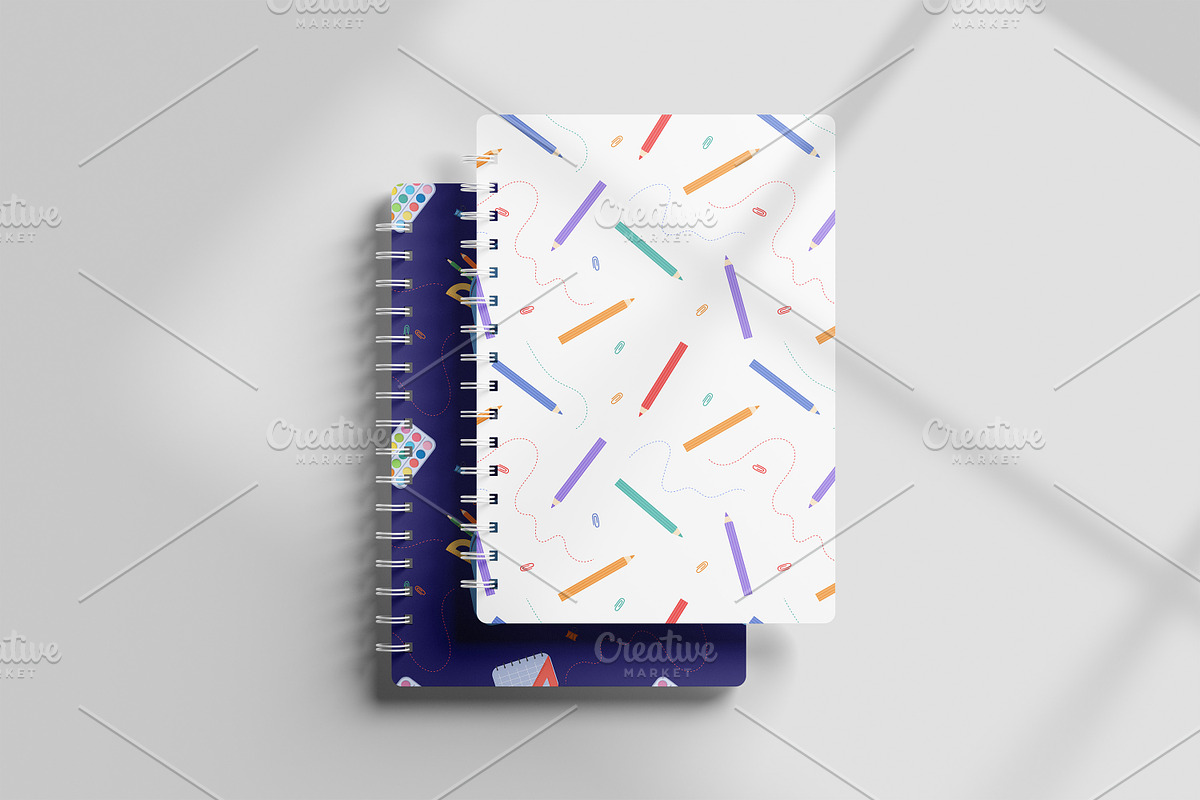 Stationery Pattern Collection, an Education Illustration by AnnMsl Lab (Photo 2 of 5)