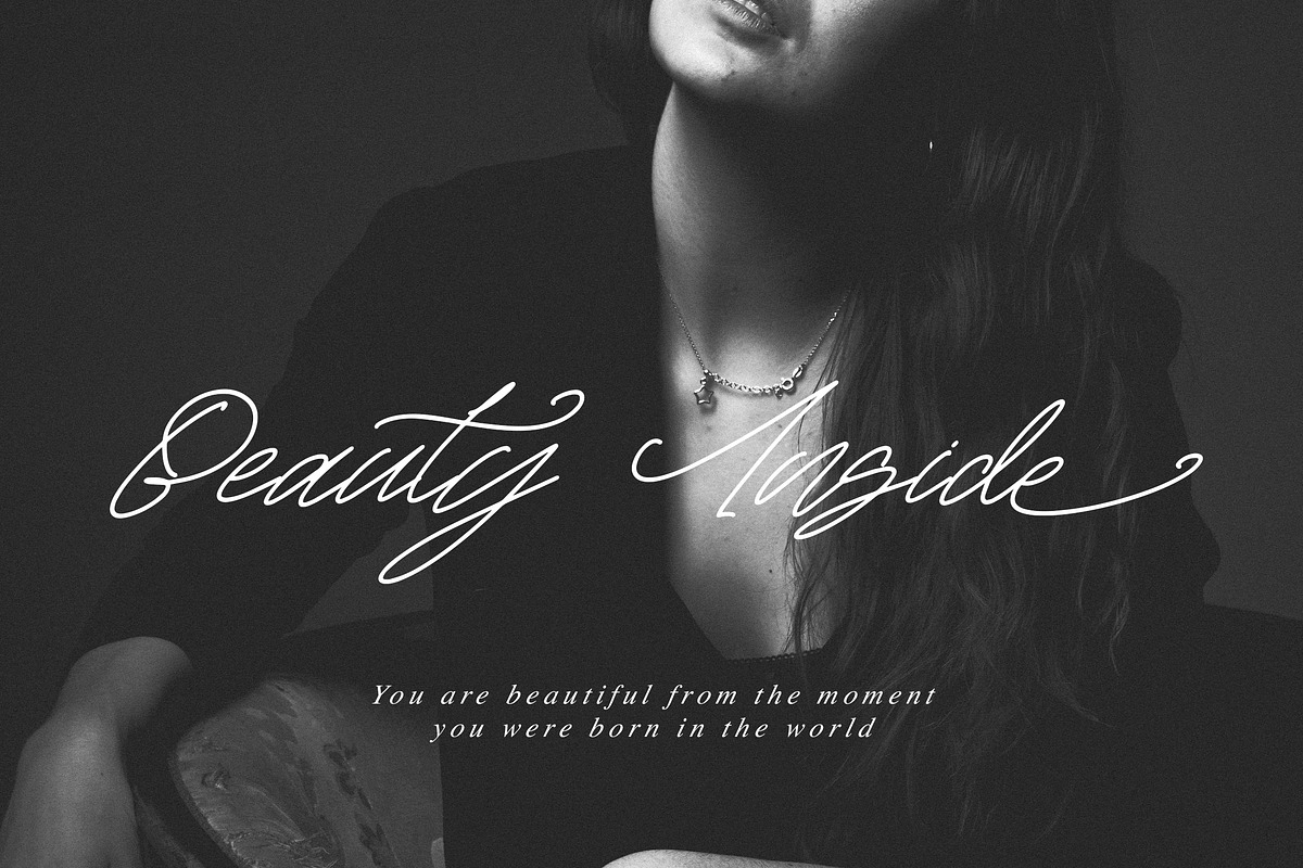 Rattini Signature Font, a Script Font by NTC Graphic (Photo 7 of 10)