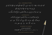 Hollowsky - Signature Script, a Script Font by Letterhend Studio (Thumbnail 9 of 9)