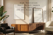 Natural Light Frame Mockups Set PSD, a Mockup by DreamoraArt (Thumbnail 3 of 5)