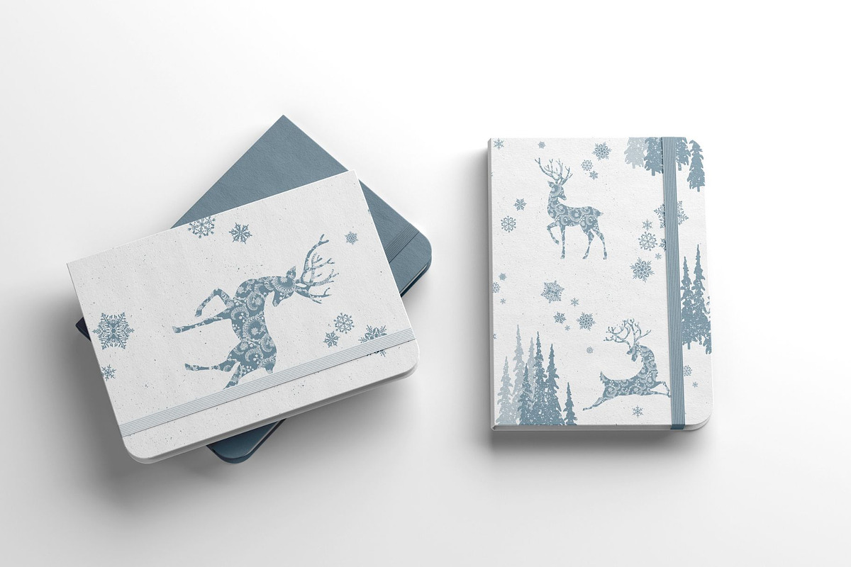 Northern Tale Seamless Patterns, a Pattern Graphic by MouseGrey (Photo 4 of 6)
