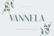 Vannela - Font, a Serif Font by artchiles_design (Thumbnail 1 of 5)