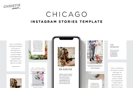 Chicago Instagram Stories Template