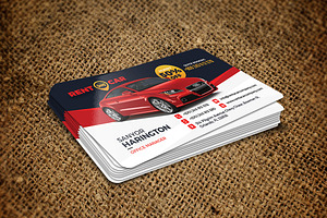 Car Rent Service Business Card