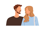 Diverse couples meeting set, a Person Illustration by Good Studio (Thumbnail 3 of 16)