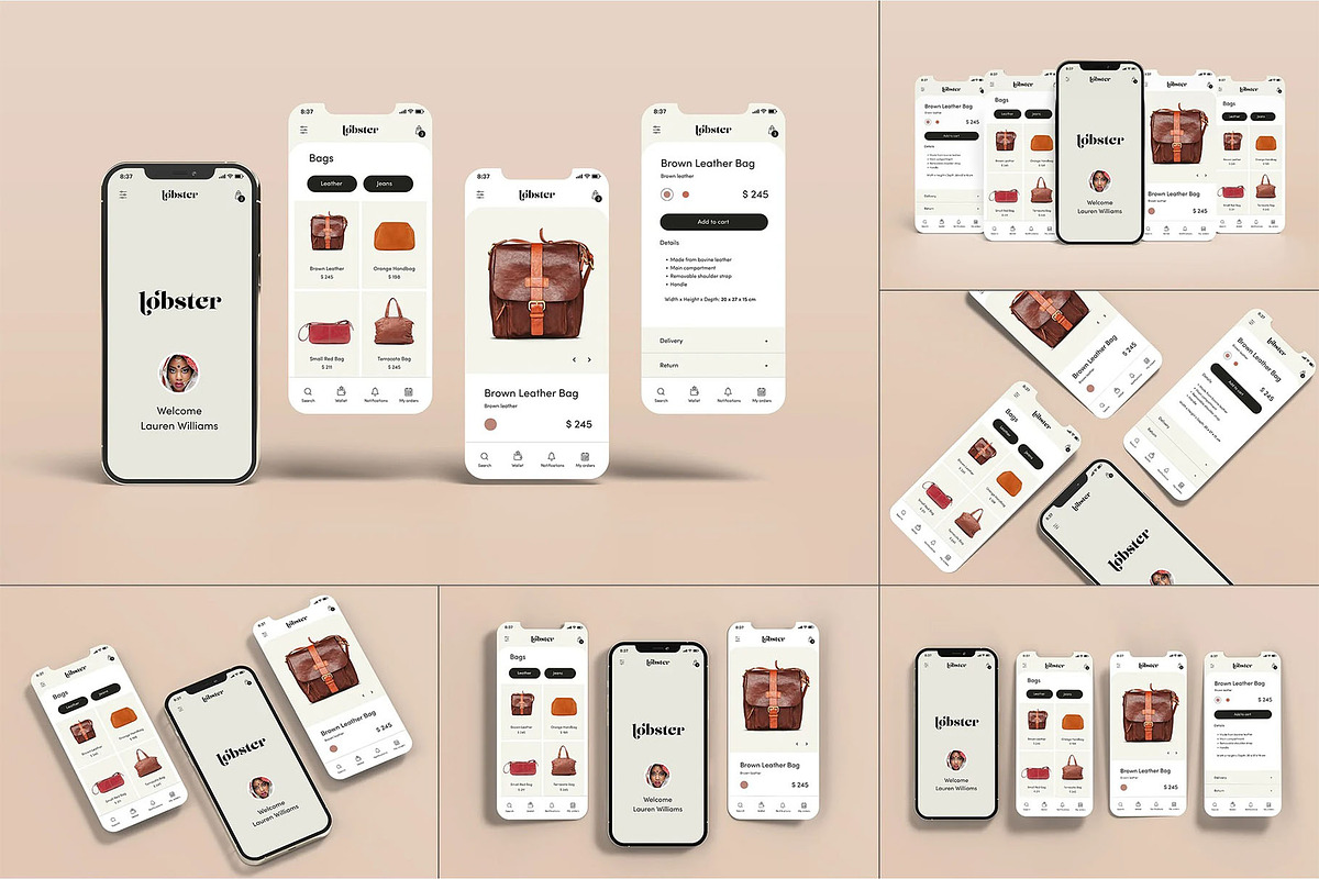 Phone Screen Mock-up, a Device Mockup by zippypixelstudio (Photo 1 of 12)