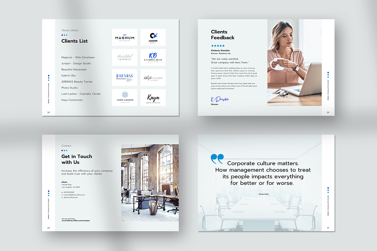 ATHENA - Company Profile, a Brochure Template by Imagination Area (Photo 6 of 12)