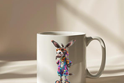FUNNY STYLISH DONKEY CLIPART PACK, an Animal Illustration by Daring Digies (Thumbnail 5 of 6)