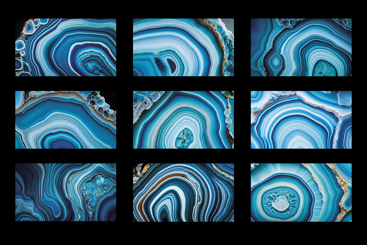 Geode Textures Backgrounds, a Background Graphic by ViktoriaARTprint