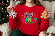 Tufted Embroidery Ribbon Bow Merry, an Illustration by DreamCafeArt (Thumbnail 4 of 4)