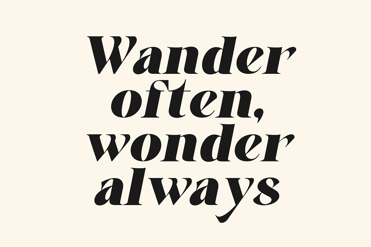 Aver Magera Luxury Font, a Serif Font by Randi Irvan | Rvandtype (Photo 2 of 12)