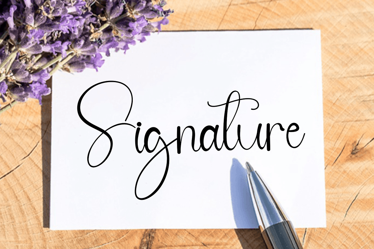 Right, a Handwritten Font by FreshTypeINK (Photo 5 of 7)