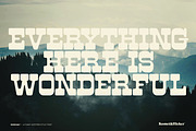 BONZANA - A Funky Western Style Font, a Slab Serif Font by Komet & Flicker (Thumbnail 10 of 12)