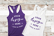 Next Level 1533 Tank Mockup Bundle, a Shirt Mockup by lock and page (Thumbnail 14 of 35)