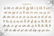 Herb - floral ligature font, a Serif Font by Innire (Thumbnail 9 of 10)