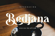 Bedjana - Cafe Serif Font, a Serif Font by Pikgura (Thumbnail 1 of 10)
