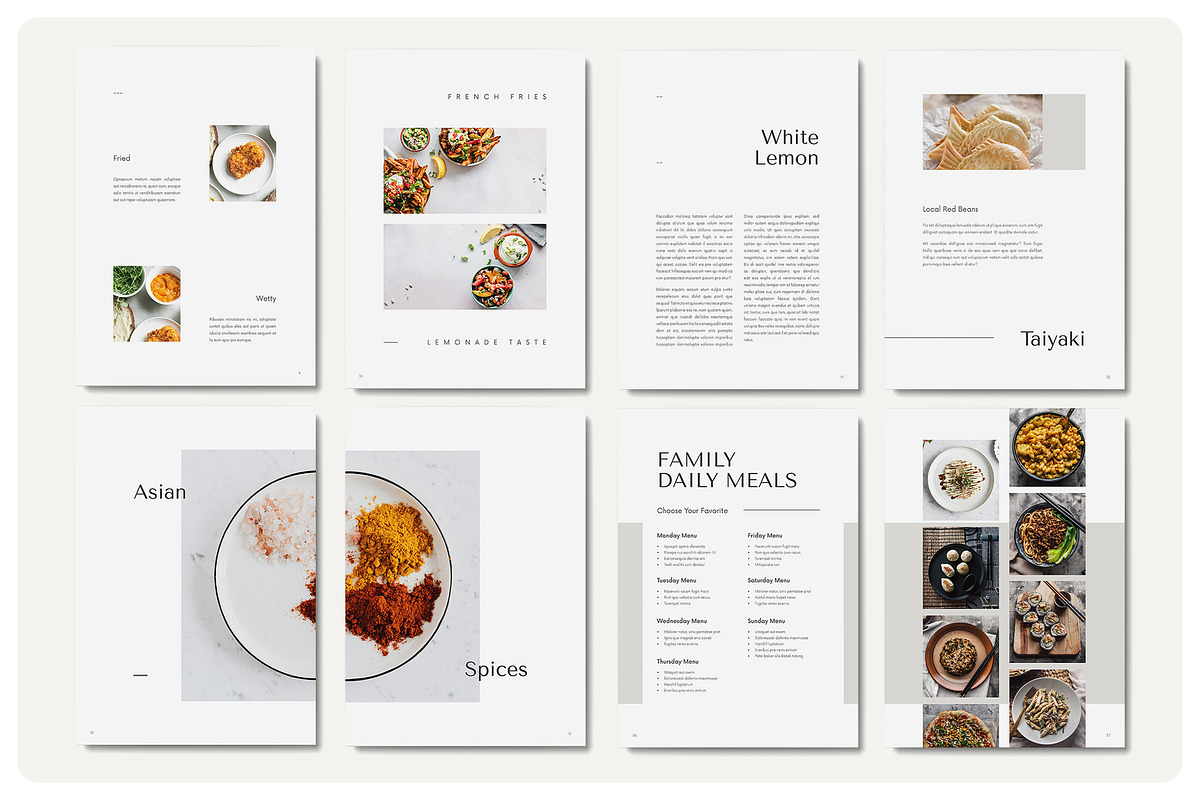Canva Cookbook / Recipe Book, a Magazine Template by BlancaLab Studio (Photo 6 of 9)