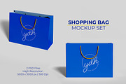 Minimal Shopping Bag Mockup Set, a Product Mockup by McLittle Stock (Thumbnail 1 of 3)