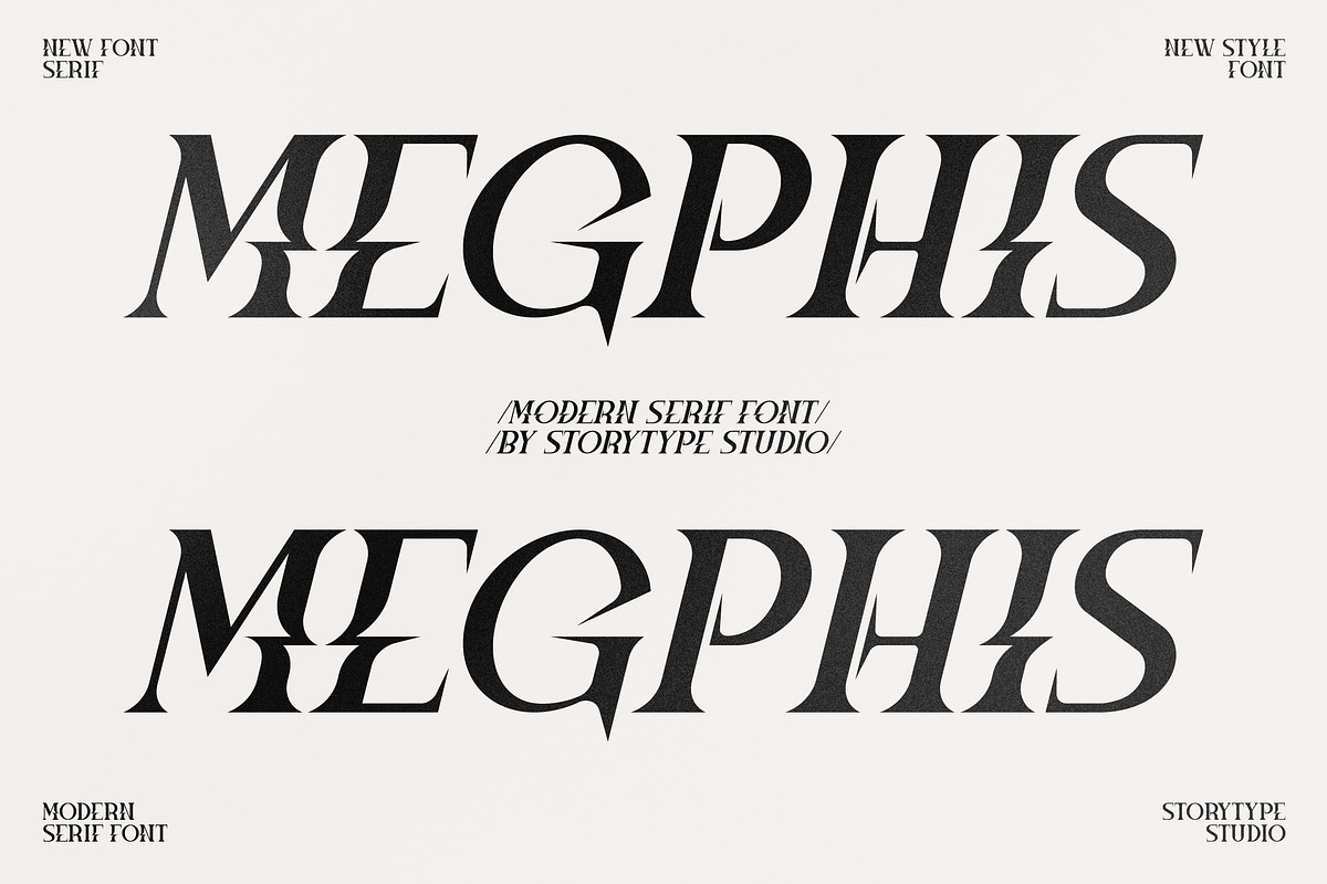 Megphis Modern Serif Font, a Serif Font by Storytype Studio (Photo 1 of 15)
