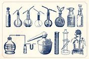Vintage Science Illustrations, a Technology Illustration by Mr Vintage (Thumbnail 6 of 11)