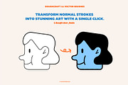 Rough Craft 11 VECTOR Brushes, a Brush Add-On by Studio Mei Design (Thumbnail 5 of 13)