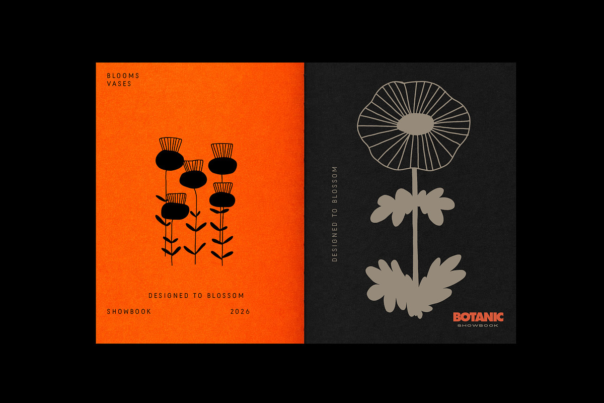Botanical Vases Illustration Set, a Decorative Illustration by dicreate (Photo 14 of 18)