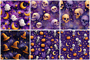 Halloween Digital Patterns, a Texture Graphic by CitraGraphics (Thumbnail 5 of 6)