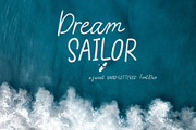 Dream Sailor Font Duo, a Sans Serif Font by Anna Ivanir (Thumbnail 1 of 10)