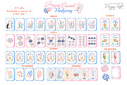 Preppy Coastal Mahjong Clipart, a Decorative Illustration by TheHappyGiftArt (Thumbnail 2 of 12)